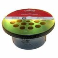 Larsen Supply Co Lasco Shower Drain, Stainless Steel, Chrome, For: 2 in SCH 40 Pipe 03-1254